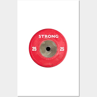 Weights Bumper Plate Posters and Art